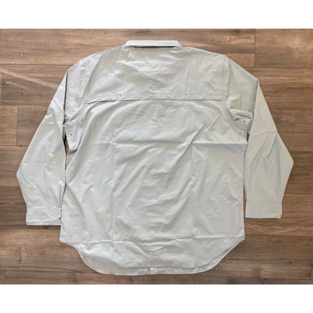 Filson Twin Lakes Sport Shirt Mens 3XL Soft Moss Long Sleeve Vented Lightweight - Picture 9 of 10